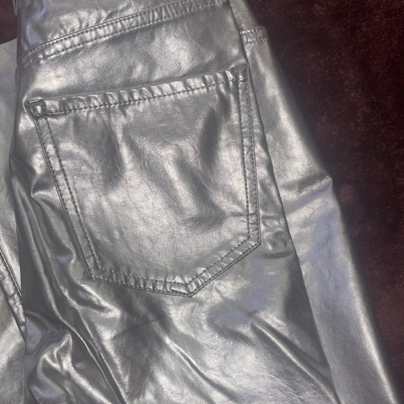 Express silver leather pants - Picture 9 of 9